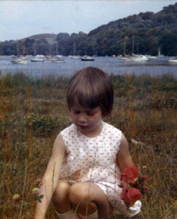 photo of Helen Cann as a child