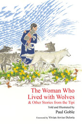 cover of The Woman Who Lived with Wolves